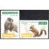 Andorra Francesa 634/35 2007 Fauna Animales Marmota y Esquirol MNH