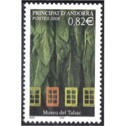 Andorra Francesa 624 2006 Museo del Tabaco MNH Andorra Francesa 624 2006 Museo del Tabaco MNH