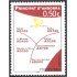 Andorra Francesa 601 2004 Código Postal MNH