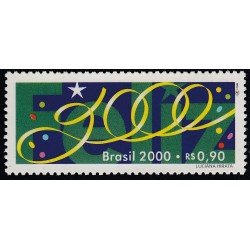 Brasil Brazil 2548 2000 Feliz Año 2000 MNH Brasil Brazil 2548 2000 Feliz Año 2000 MNH