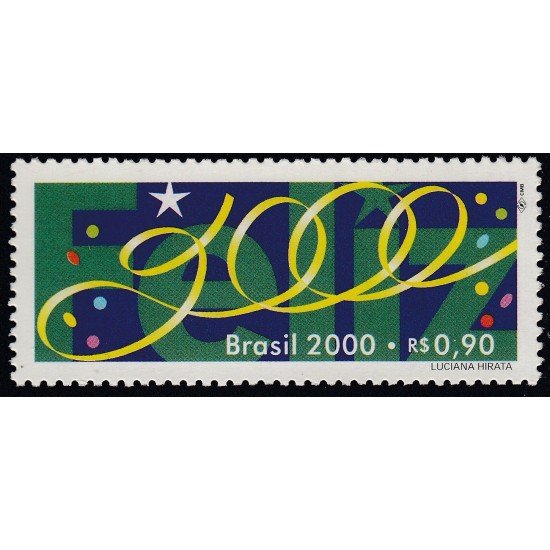 Brasil Brazil 2548 2000 Feliz Año 2000 MNH