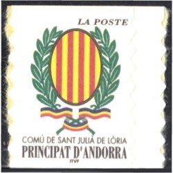 Andorra Francesa 542 2001 San Julia de Loria Autoadhesivo