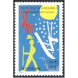 Andorra Francesa 535 2000 Día mundial del Turismo MNH