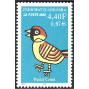 Andorra Francesa 533 2000 Fauna Aves Birds  MNH MNH