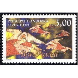 Andorra Francesa 524 1999 Navidad Christmas MNH Andorra Francesa 524 1999 Navidad Christmas MNH