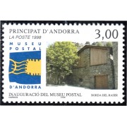 Andorra Francesa 510 1998 Inauguración del Museo Postal MNH