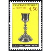 Andorra Francesa 506 1998 Cáliz de la casa de Vall MNH