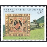 Andorra Francesa 499 1998 Arte religioso Mesa de Vila MNH