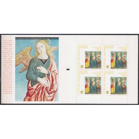 Vaticano 1513 2010 Navidad Christmas MNH Carnet