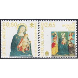 Vaticano 1512/13 2009 Navidad Christmas MNH