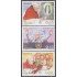 Vaticano 1498/00 2009 Viajes de SS Benedicto XVI MNH