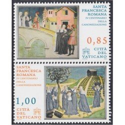 Vaticano 1493/94 2009 Santa Francesca Romana MNH Vaticano 1493/94 2009 Santa Francesca Romana MNH