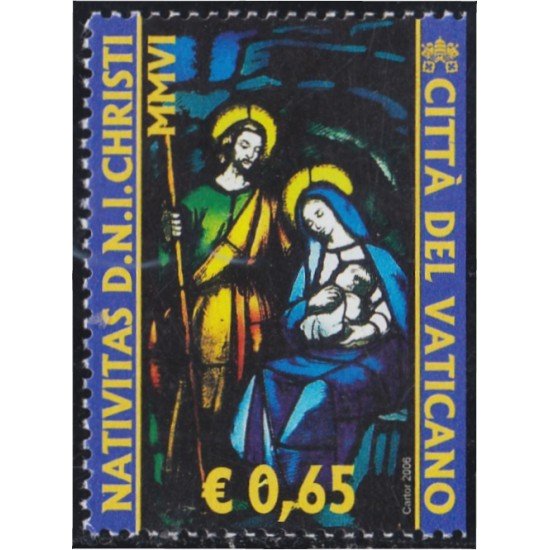 Vaticano 1422a 2006 Navidad Christmas MNH Vaticano 1422a 2006 Navidad Christmas MNH