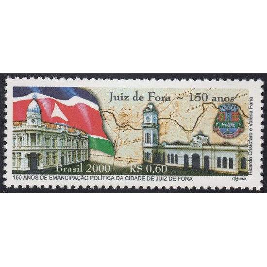 Brasil Brazil 2587 2000 150 Años de la Ciudad de Juiz de Fora MNH