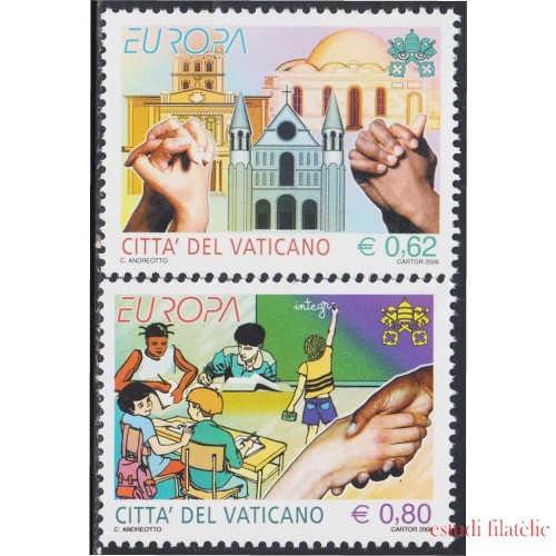 Vaticano 1396/97 2006 Europa Integración MNH