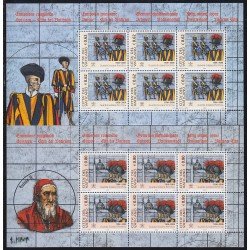 Vaticano 1391/92 2005 Minihojita Pontificia Guardia Suiza MNH Vaticano 1391/92 2005 Minihojita Pontificia Guardia Suiza MNH