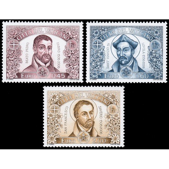 Vaticano 1398/00 2006 Personalidades Jesuitas MNH