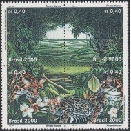 Brasil Brazil 2588/91 2000 Protección al Medio Ambiente MNH