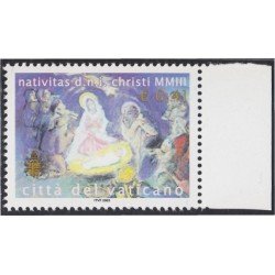 Vaticano 1324 2003 Navidad Christmas MNH Vaticano 1324 2003 Navidad Christmas MNH