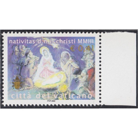 Vaticano 1324 2003 Navidad Christmas MNH Vaticano 1324 2003 Navidad Christmas MNH