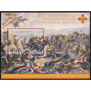 Vaticano HB 40 2012 1700 aniversario Batalla de Ponte Milvio MNH