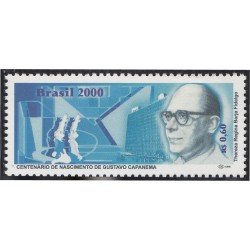 Brasil Brazil 2599 2000 100° del nacimiento de Gustavo Capanema MNH Brasil Brazil 2599 2000 100° del nacimiento de Gustavo Capanema MNH