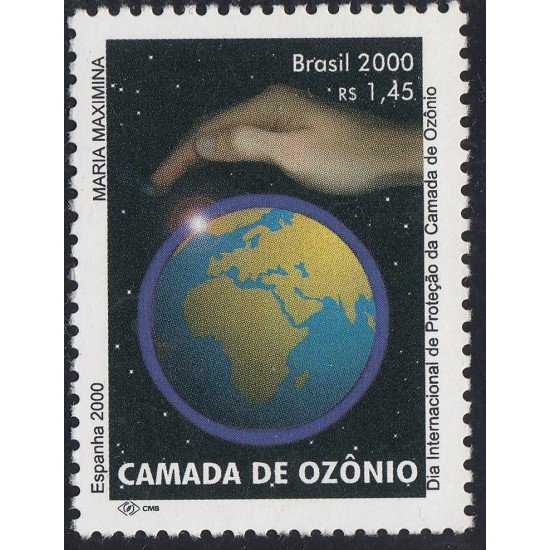 Brasil Brazil 2601 2000 Dia Mundial de la Protección de la Capa de Ozozno MNH