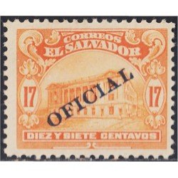 El Salvador SO 218 1916 Teatro Nacional MNH