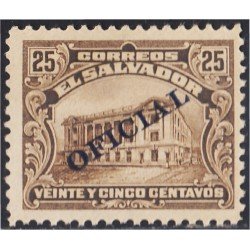 El Salvador SO 219 1916 Teatro Nacional MH