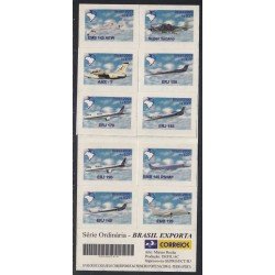 Brasil Brazil 2660A/60K 2000 Serie Corriente. Brasil Exporta Carnet MNH Brasil Brazil 2660A/60K 2000 Serie Corriente. Brasil Exporta Carnet MNH