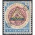 El Salvador SO 38 1896/97 Escudo Shield Litografía sin goma