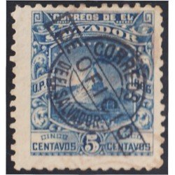 El Salvador SO 16 1896/97 Volcán San Miguel sin goma El Salvador SO 16 1896/97 Volcán San Miguel sin goma