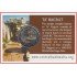 Malta 2019 2 € euros Moneda Coin Card Templos de Ta Hagrat