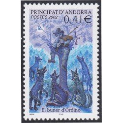 Andorra Francesa 589 2003 El buner de Ordino MNH Andorra Francesa 589 2003 El buner de Ordino MNH