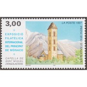 Andorra Francesa 496 1997 Capilla de San Miquel MNH