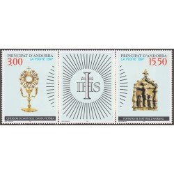 Andorra Francesa 491/92A 1997 Patrimonio Nacional MNH Andorra Francesa 491/92A 1997 Patrimonio Nacional MNH