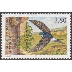 Andorra Francesa 488 1997 Ave Bird Golondrina MNH Andorra Francesa 488 1997 Ave Bird Golondrina MNH