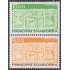 Andorra Francesa 346/47 1986 Escudo primitivo del Vallés MNH