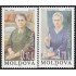 Moldavia 176/77 1996 Europa Mujeres Célebres Elena Alistar y Marie Sklodowska MNH