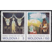Moldavia 83/84 1993 Europa Arte Contemporáneo MNH