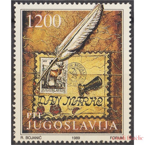 Yugoslavia 2253 1989 Día del sello MNH