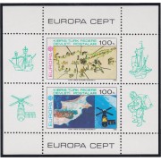 Chipre turco HB 5 1986 Europa CEPT Protección de la Naturaleza MNH