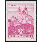 Austria Österreich 967 1963 Abadía de Melk MNH