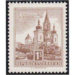 Österreich Austria 871A 1957/65 Basílica de Mariazell MNH Österreich Austria 871A 1957/65 Basílica de Mariazell MNH