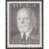 Österreich Austria 864 1957 Muerte del Presidente Theodor Körner MNH