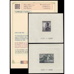 España Spain 864/65 1938 Batalla de Lepanto Don Juan de Austria MNH