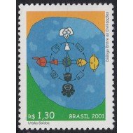 Brasil Brazil 2712 2001 Dialogo entre civilizaciones MNH