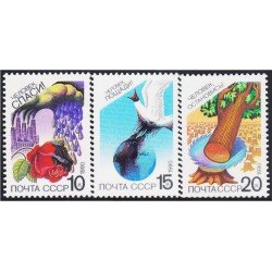 Rusia 5705/07 1990 Protección de la naturaleza MNH Rusia 5705/07 1990 Protección de la naturaleza MNH