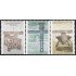 Rusia 5460/62 1987 Ciencia y técnica en la Unión Soviética MNH
