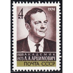 Rusia 4012 1974 Lev Artsimóvich MNH Rusia 4012 1974 Lev Artsimóvich MNH